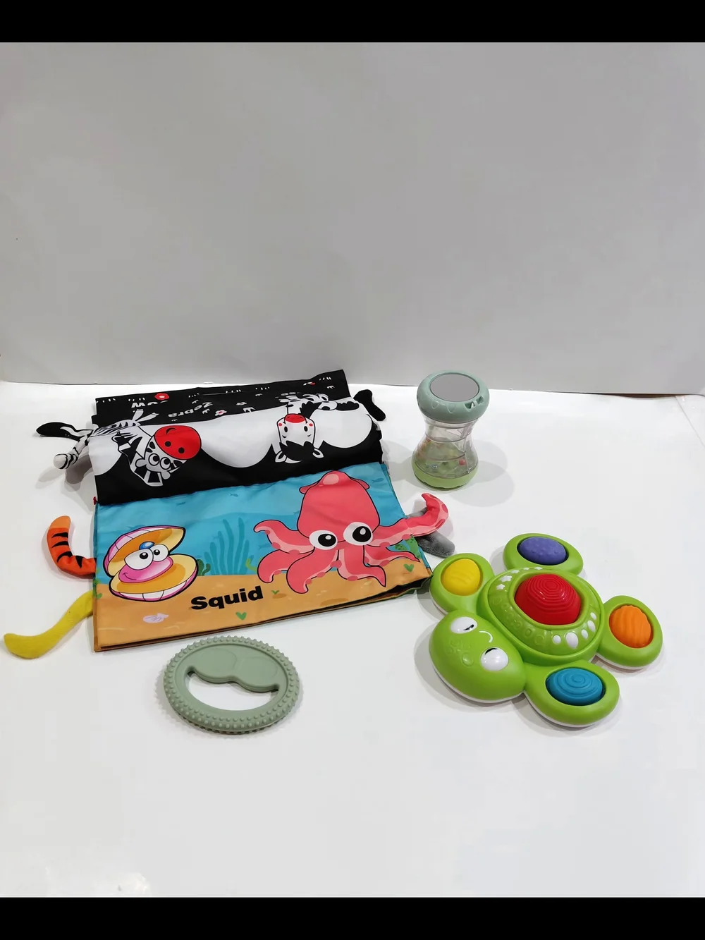 Used Colorful Learning Activity Toys Teached Baby Textures & Sensory